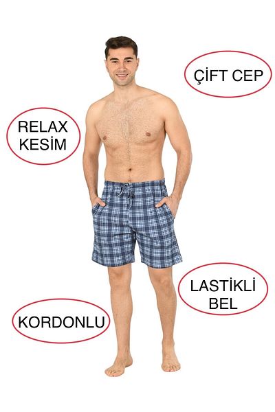 ByDon Men's Shorts Double Pocket Corded 2-Piece Advantage Pack