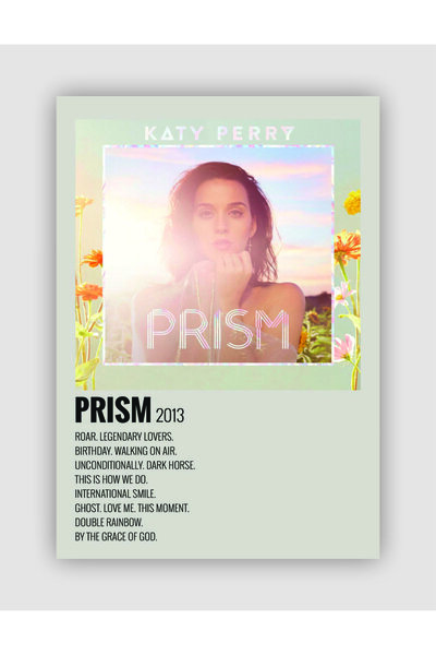 fırsatlar diyarı Katy Perry - Prism Duvar Posteri - Duvar Dekoru - Kalın Kağı...