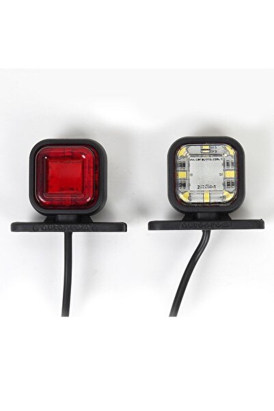 AHMET OTOMOTİV Çeray Mini Kare Takoz Led Lamba 12v-24v 2'li? Set