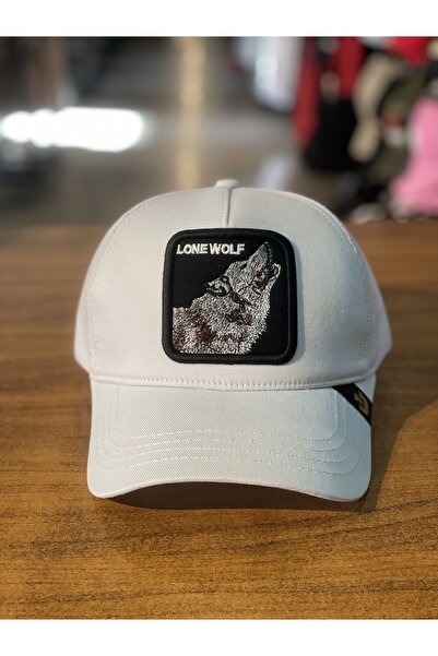 hamze Шапка-кепка Gorin Bros Trucker White Wolf фігурна сітчаста шапка