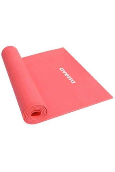 AVESSA 4 Mm Pvc Pilates Minderi Yoga Mat Kırmızı