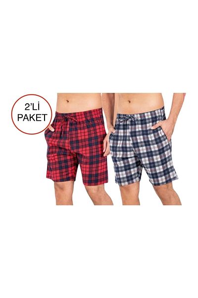 ByDon Men's Shorts Double Pocket Corded 2-Piece Advantage Pack