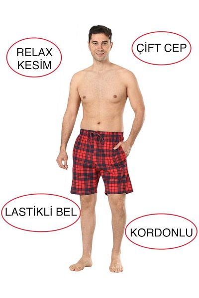 ByDon Men's Shorts Double Pocket Corded 2-Piece Advantage Pack