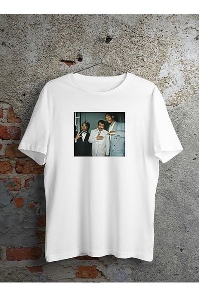 venüsdijital Müslüm Gürses Tupac Babalar Regular Pattern Tricou Tricou