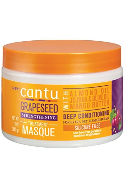 Cantu Shea Butter قناع تقوية الشعر ببذور العنب 340 جرام