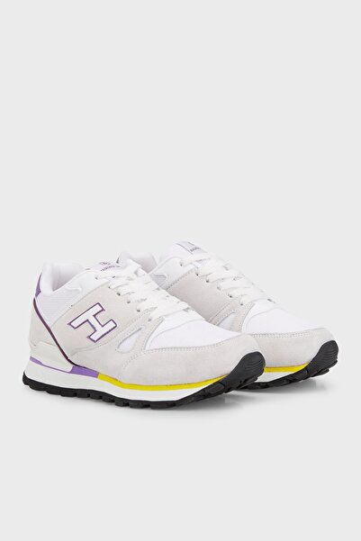 Hammer Jack 23507 Γυναικεία λευκά μωβ κίτρινα παραγουάη από γνήσιο δέρμα αθλητικά παπούτσια Walking casual αθλητικά παπούτσια