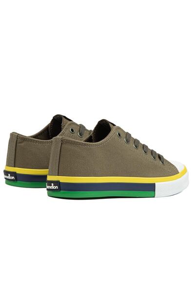 Benetton ® | BN-90176 - Haki - Kadın Spor Ayakkabı
