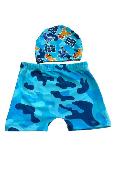Rs Ramuni Men's Shorts Bonnet Swimsuit