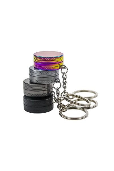 EFOTECH 30mm Anahtar Grınder 2 Kat Tutun Baharat Öğütücü Parçalayıcı Mıknatıs...