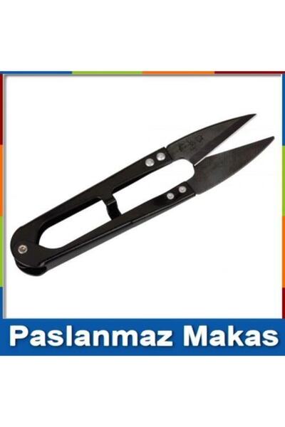 FırsatYeri Paslanmaz Çelik Tekstil İp Temizleme Makası Balıkçı Makası Kesici ...