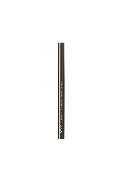 THE SAEM Uzun Süreli Kalıcı Süper Ince Eyeliner - Eco Soul Powerproof Super S...