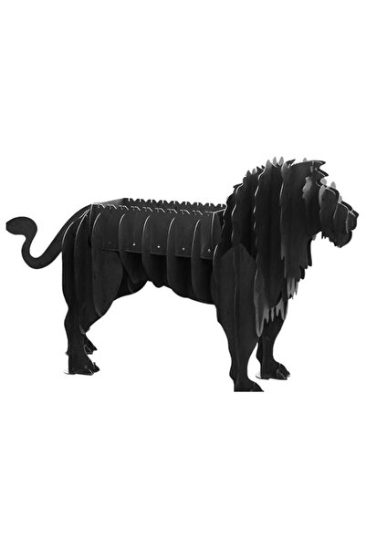 İlgi Trafik Mangal Barbekü Kömürlü Mangal Ayaklı Aslan Modeli