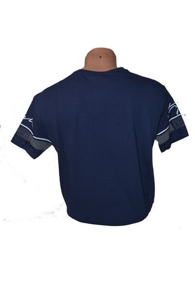 MASTIFF Erkek Lacivert Renk Jeans Yazılı Tişört