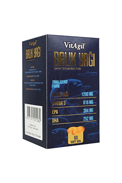 Vitagil Allergo VitAgil Omega-3 Balık Yağı 60 Softjel