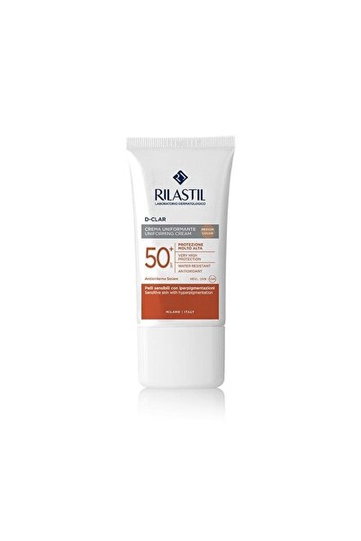 Rilastil D-clar Leke Karşıtı Yüz Güneş Koruyucu Krem Spf50+ 50 Ml - Medium….R...