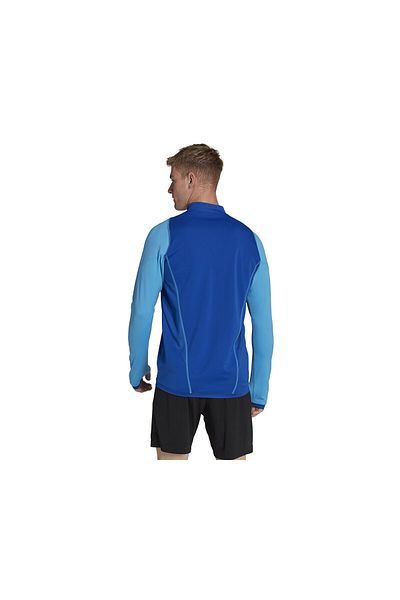 adidas Tiro23 C Tr Top Fotbal pentru bărbați Top de antrenament cu mânecă lungă HU1309 Albastru