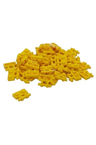 LEGO لوحة ملحقات Moc مخصصة معدلة 1 × 2 بحافة قضيب من الطوب الأصفر سيتم إرسال ...