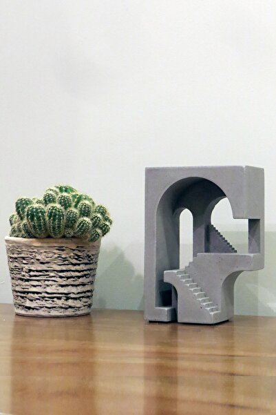 Ghogol Home Beton Soyut Mimari Tasarım Biblo Dekor