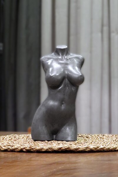 Ghogol Home Beton Woman Torso Heykel - Biblo