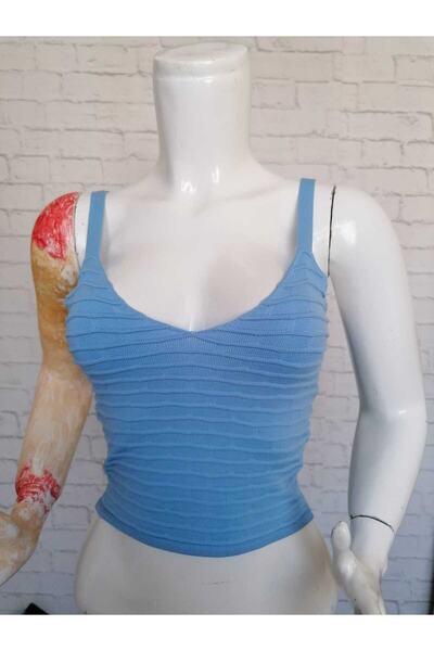 anne moda ankara V-подібний виріз, візерунок у вигляді сот, 1-й сорт трикотаж, 50% бавовна, 50% акрил, кроп