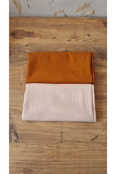 Nilbutik Tessetür Femei Bumbac Kraş Cazz Şal Model - Set de 2