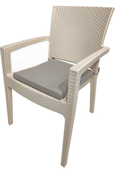 Derya Ticaret Sandalye Minderi 6'lı 40x45cm Fermuarlı