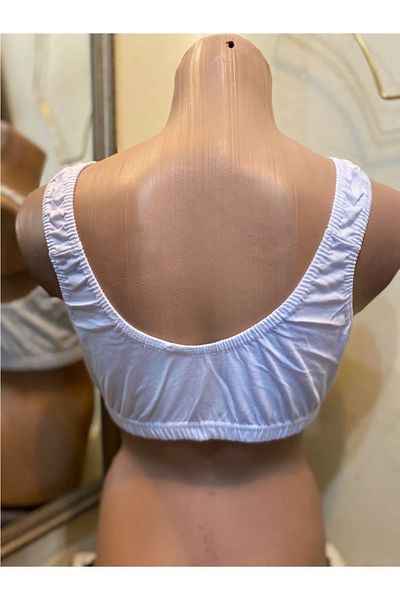 NARIYA Women's Large Size Cotton Half Undershirt, Combed Combed Cotton Mother Undershirt, Badi Bra, Daily Comfortable Underwear