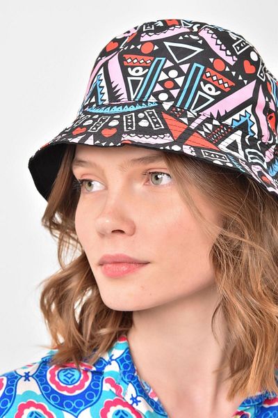 Saria Moda Women's Colorful Double Sided Bucket Hat