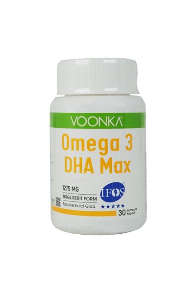Voonka Omega 3 Dha Max 1275 Mg 30 Kapsül - Aromasız