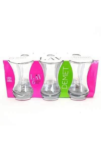 LAV Feyzade Bunch Tea Cup 6 Pack Dmt303