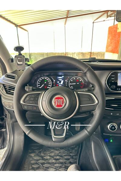 M&R OTO KILIF AKSESUAR Fiat Egea Cross Orijinal Kaplama Deri Direksiyon Kılıfı