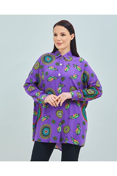 Hilmod Kadın Viskon Gömlek