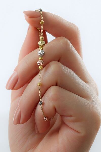 Silvano Jewelry 925 Ayar Gümüş Kalemli Dorika Bileklik