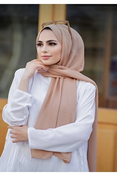 LEAUDER WOMEN شال كابتشينو كريب جاز