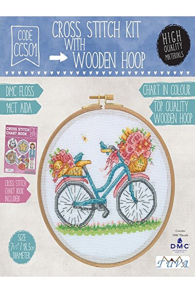 TUVA Kanaviçe Etamin Kiti 18,5 Cm Ccs01