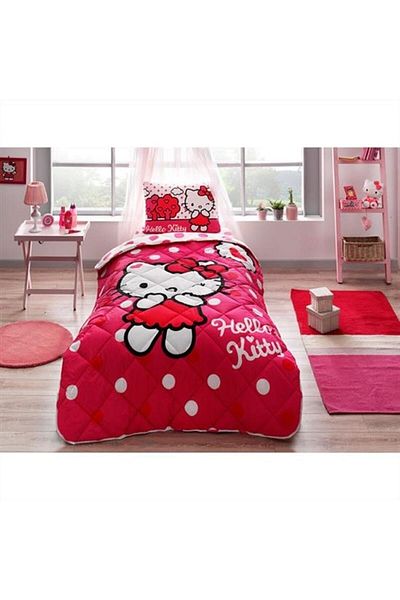 Taç Licensed Single Duvet Set - Hello Kitty
