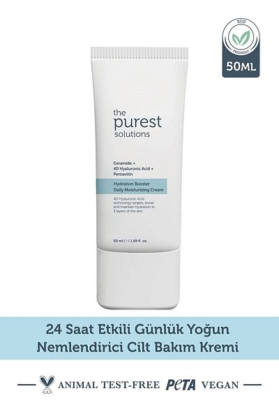 The Purest Solutions كريم ترطيب مكثف للعناية اليومية بالبشرة لمدة 24 ساعة 50 مل