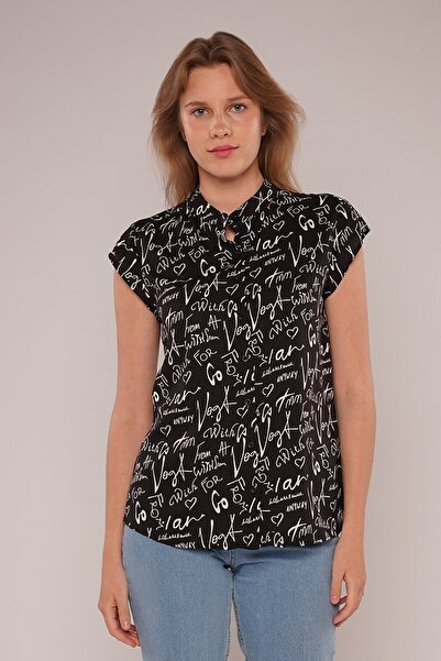 GABRİA Gabria Judge Яка с къс ръкав