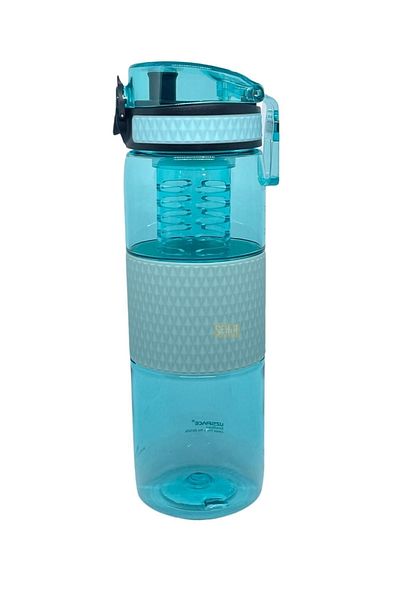 Uzspace 700ml New Collection Tritan Water Bottle with Silicone Body and Detox Device