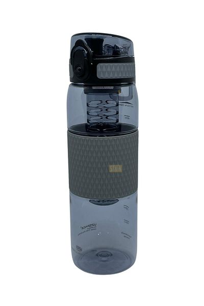 Uzspace 530ml New Collection Tritan Water Bottle with Silicone Body and Detox Device
