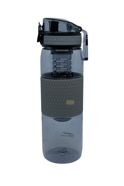 Uzspace 530ml New Collection Tritan Water Bottle with Silicone Body and Detox Device