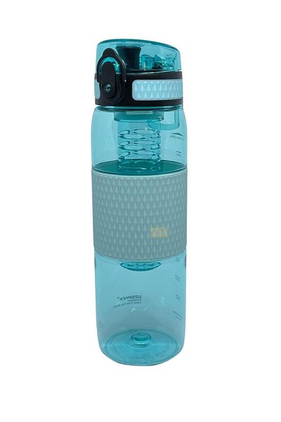 Uzspace 530ml New Collection Tritan Water Bottle with Silicone Body and Detox Device
