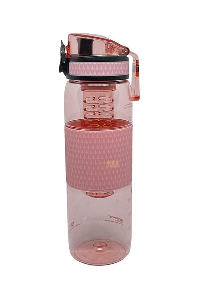 Uzspace 530ml New Collection Tritan Water Bottle with Silicone Body and Detox Device
