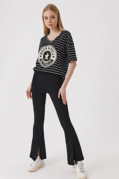 GABRİA بنطلون جابريا بفتحة