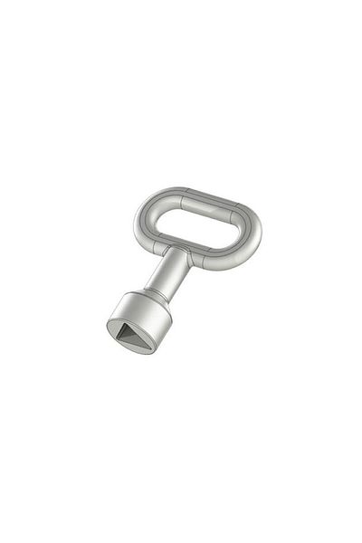 Erol Panel Key Metal 10 Pieces Lock Triangle Key