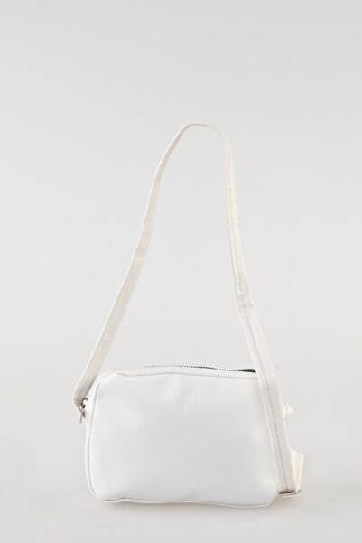 bag&more Beyaz Kadın Orijinal Mini Urban Çapraz Askılı
