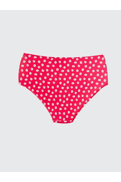 LC Waikiki Gemusterte Damen-Bikinihose