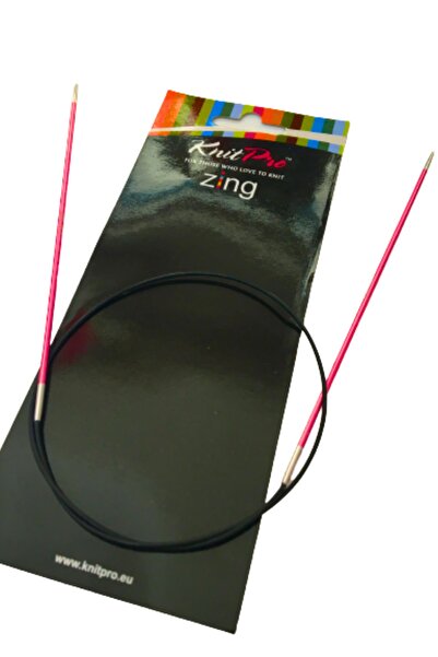 KnitPro Zing 2 Mm 100 Cm Misinalı Şiş