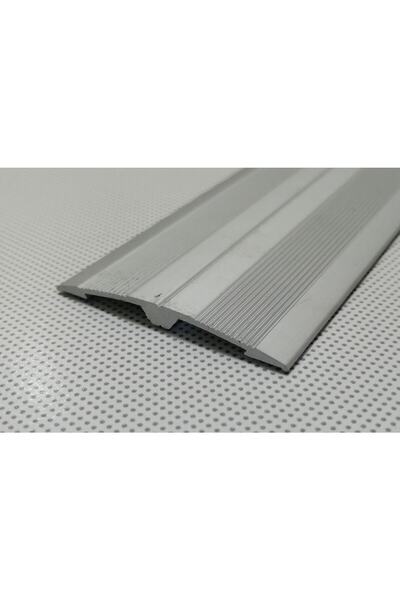 TAHTASAKAL ALÜMİNYUM Geniş Eşik Profili 5 Cm - Parke Geçiş Profili 85 Cm - Mat Gri