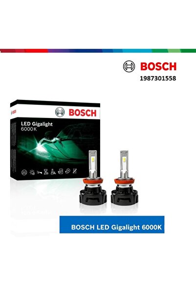 Bosch AMPUL LED GİGALİGHT 12V 30W H11 6000K CANBUS BOSCH 1987301558